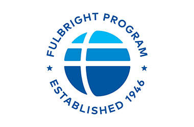 Fulbright logo with globe-like circle and text "Established 1946"