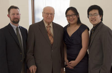 2014 recipients with Dr. Mestenhauser