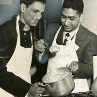 1948: International students observe Eid and make pulao, Indian steamed rice