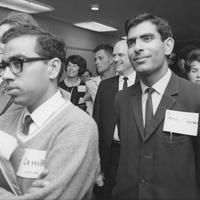 1966: Abul Hasan Hasir, a graduate student in geography from India, and Avtar Chand Verma, a graduate student in mechanical engineering from India