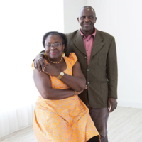 Joy Babuwe Ngobi and Gideon Ngobi