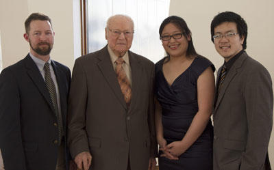 2014 recipients with Dr. Mestenhauser